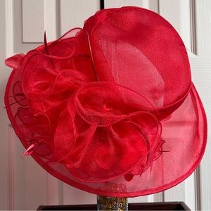 Elegant Red Hat
